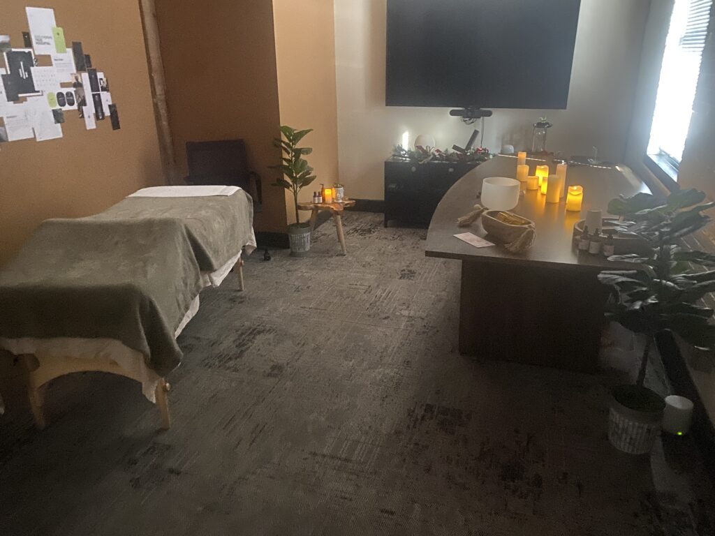 Drift Spa wellness days massage bed